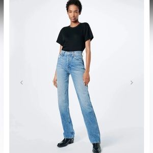 RE/DONE 90'S HIGH RISE LOOSE - RIGID